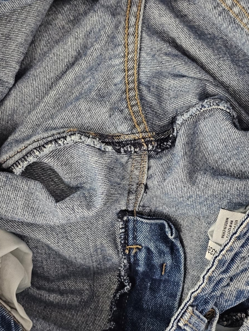 Flying Angel Ripped Distressed High Rise Mom Jeans, Sz 31 - Picture 7 of 12